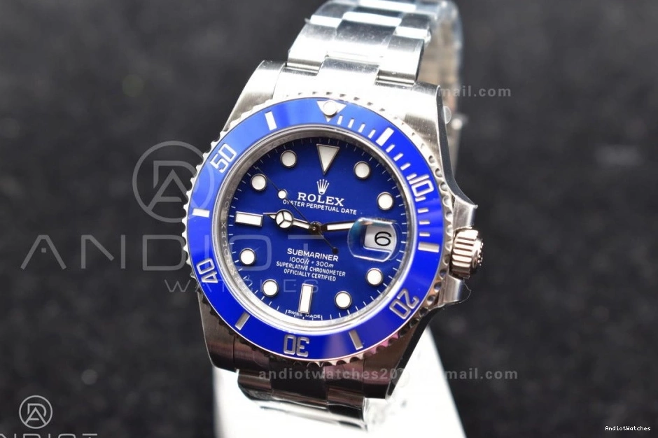 LB Steel 1:1 VSF Blue VS Edition Submariner 904L 116619 WaterResistant Best 1134 Ceramic 0810
